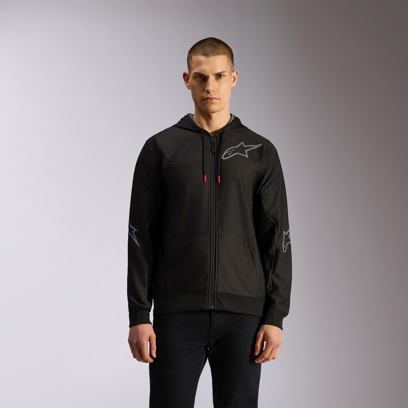Alpinestars Sessions 3 kapuutsiga pusa must-hall