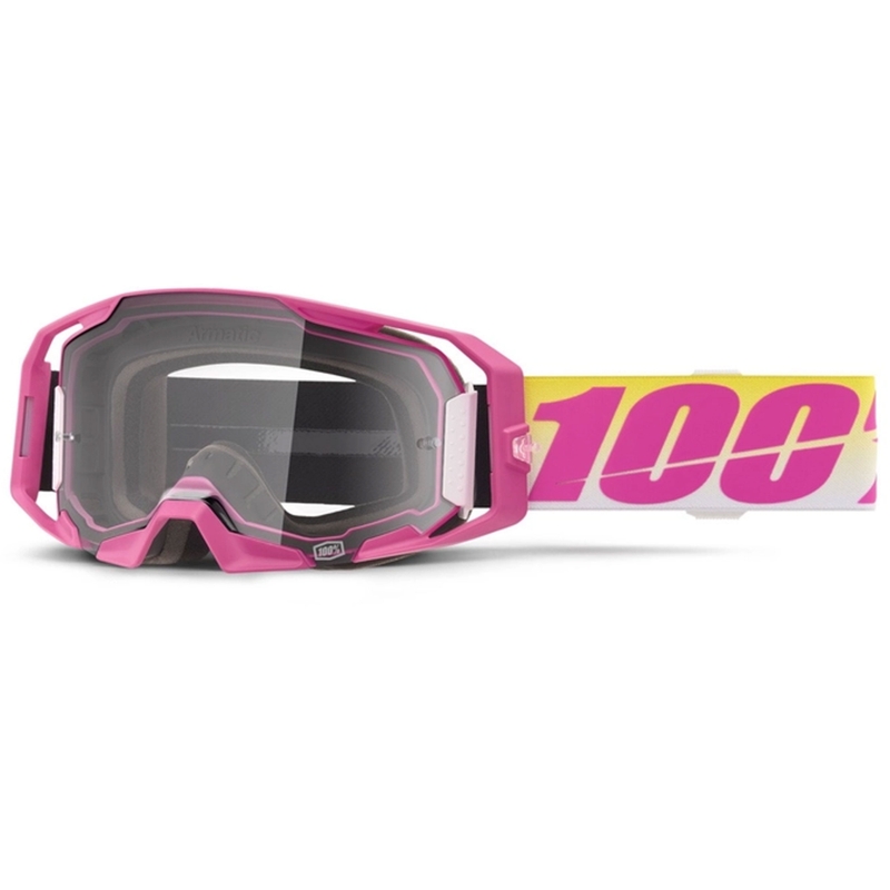 Motokrossiprillid 100% ARmatic Sellars läbipaistva pleksiga