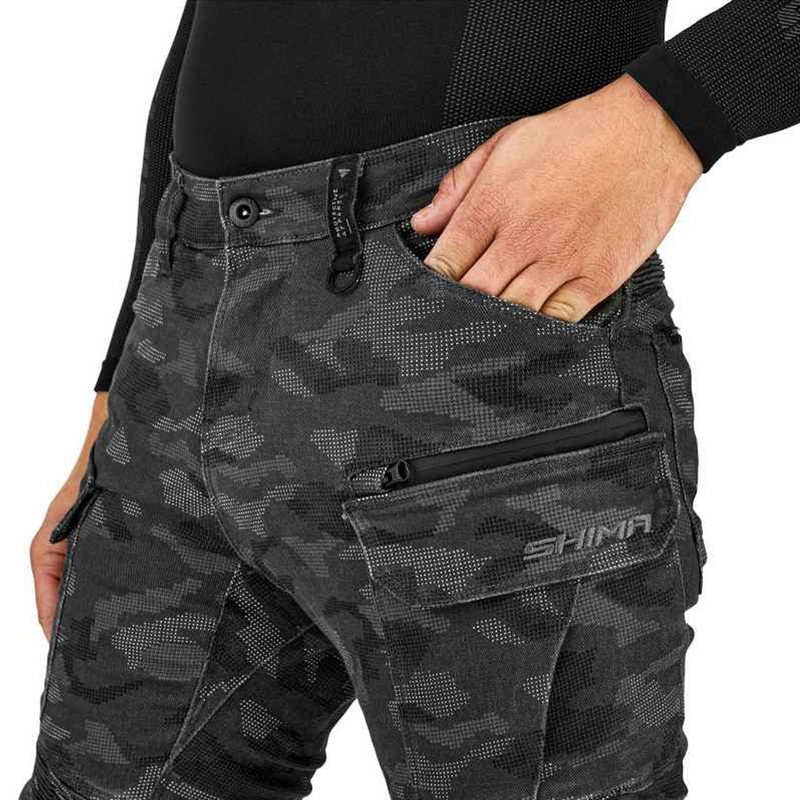 Shima Giro 3.0 camo mootorratta püksid