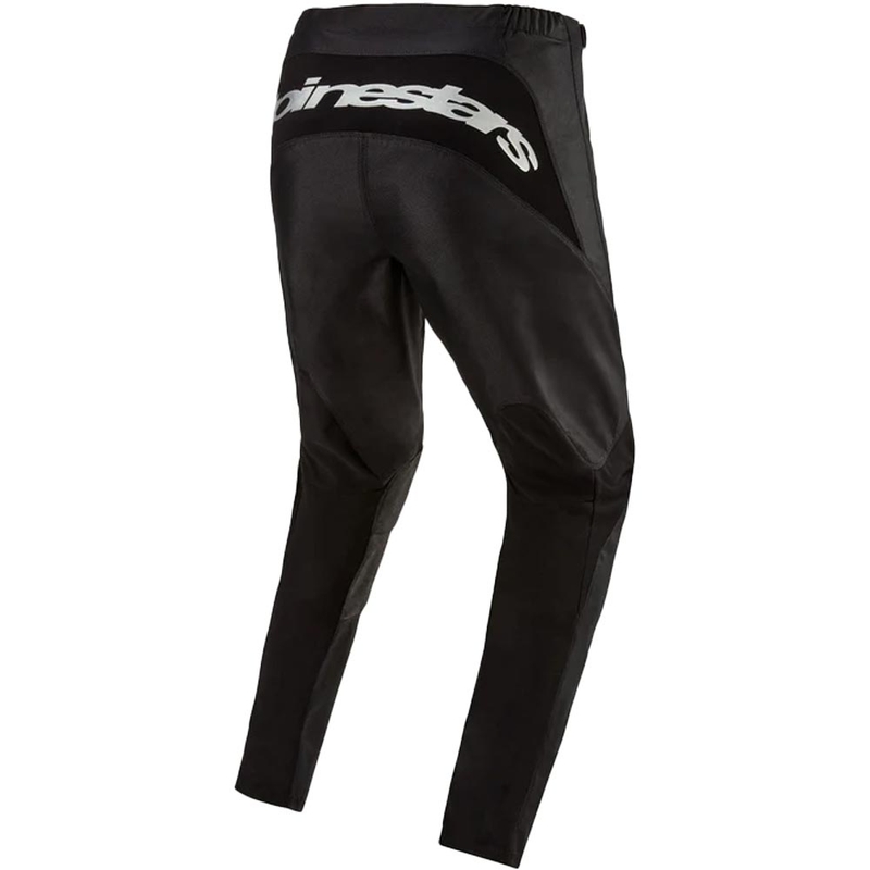 Alpinestars Fluid Graphite Motokross püksid must ja hõbedane