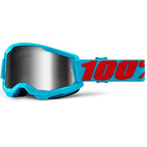 Motokrossiprillid 100% STRATA 2 Summit sinine (hõbedane peegelplekstri)