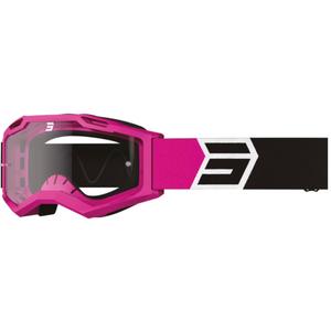 Motokross prillid Shot Assault 2.0 Solar must ja roosa