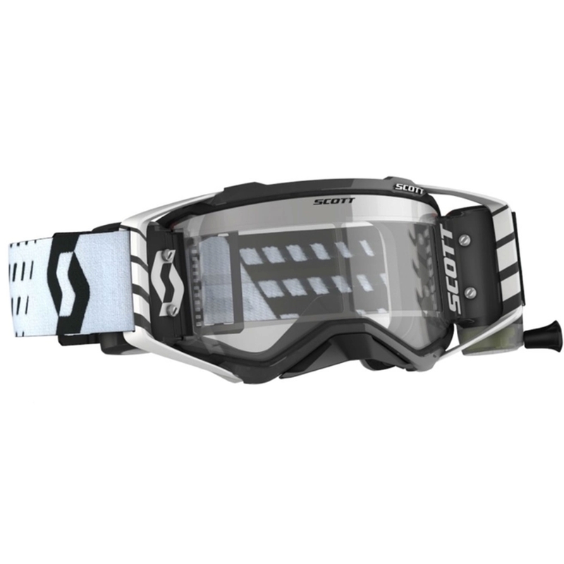 Motokrossiprillid SCOTT Prospect WFS 22 must-valge