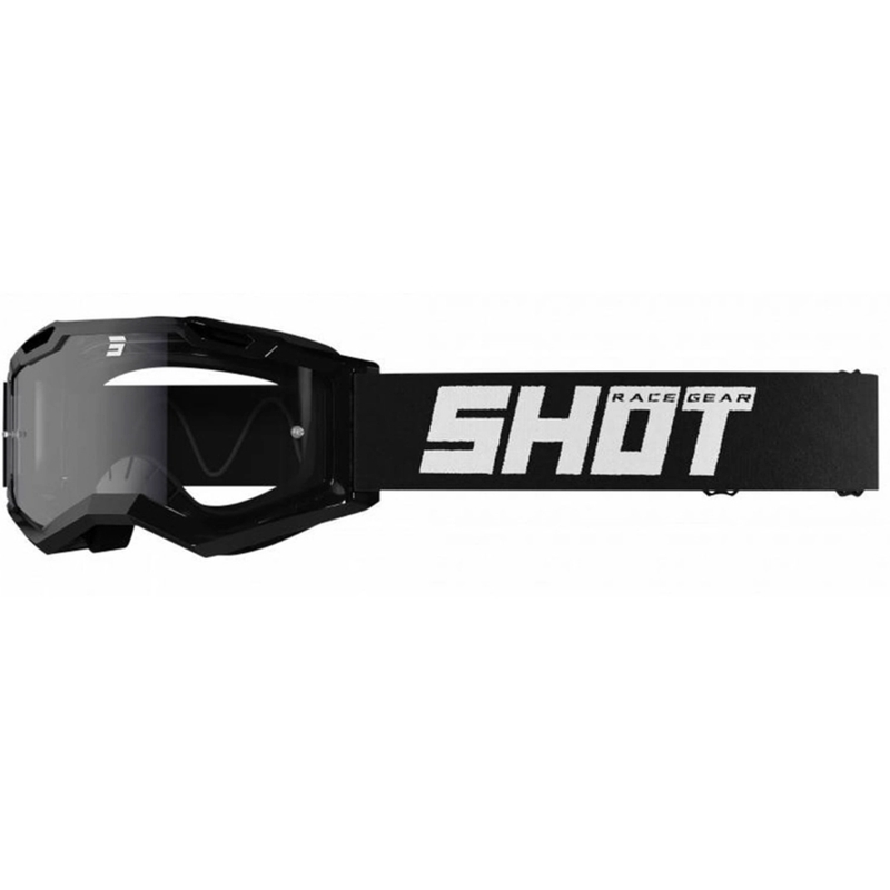 Motokrossiprillid Shot Assault 2.0 Solid Enduro mustad