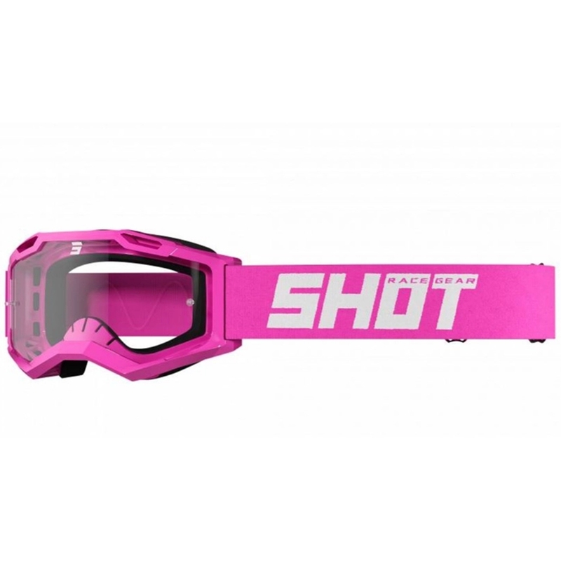 Motokrossiprillid Shot Assault 2.0 Solid fluo roosa