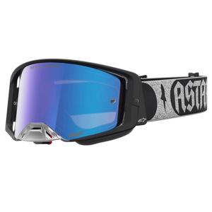 Alpinestars Supertech Atrox motokrossiprillid must-hõbedane