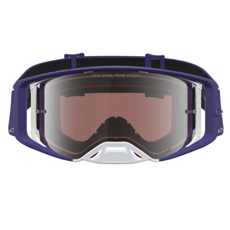 Alpinestars Supertech Atrox motokrossiprillid sini-valged