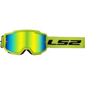 LS2 Charger H-V motokrossiprillid kollased iriidiumpleksiga