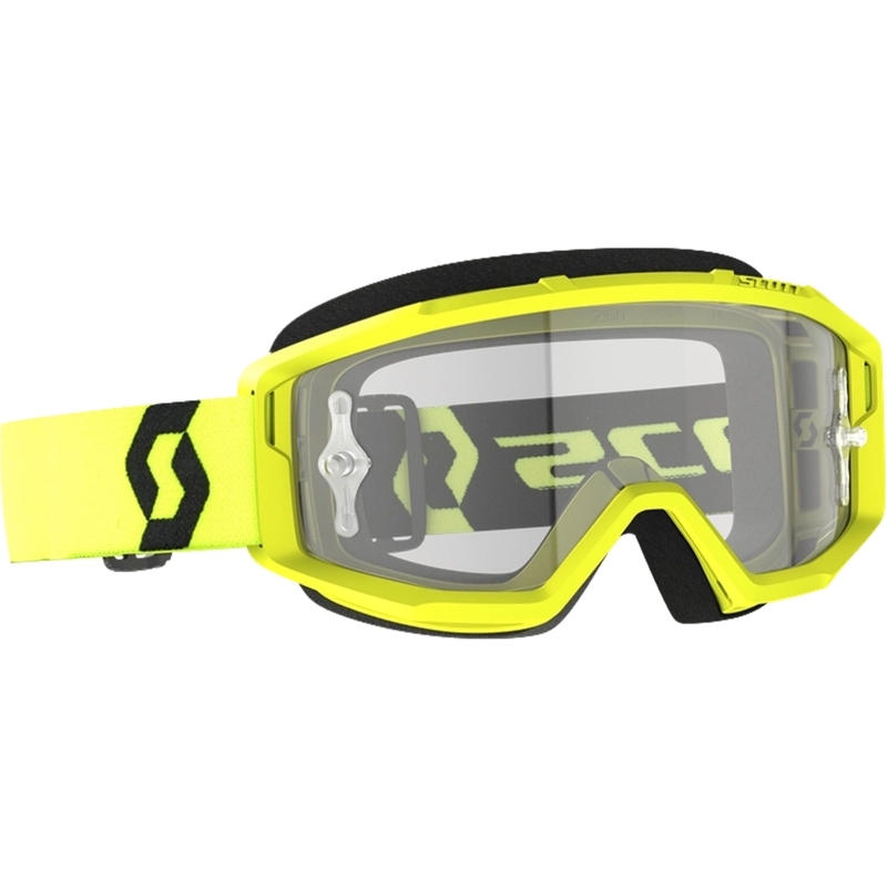 Motokross prillid SCOTT PRIMAL CLEAR must-fluo kollane