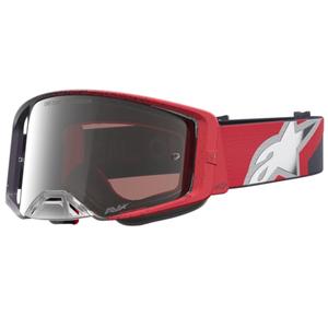 Alpinestars Supertech motokrossiprillid must-punane