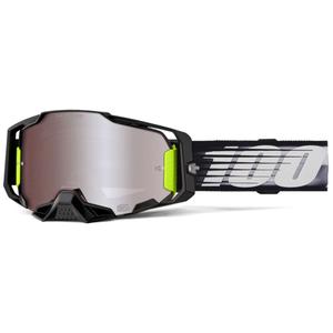 Motokrossiprillid 100% ARMEGA Lightspeed hõbedase HIPER plexiga 100% ARMEGA Lightspeed