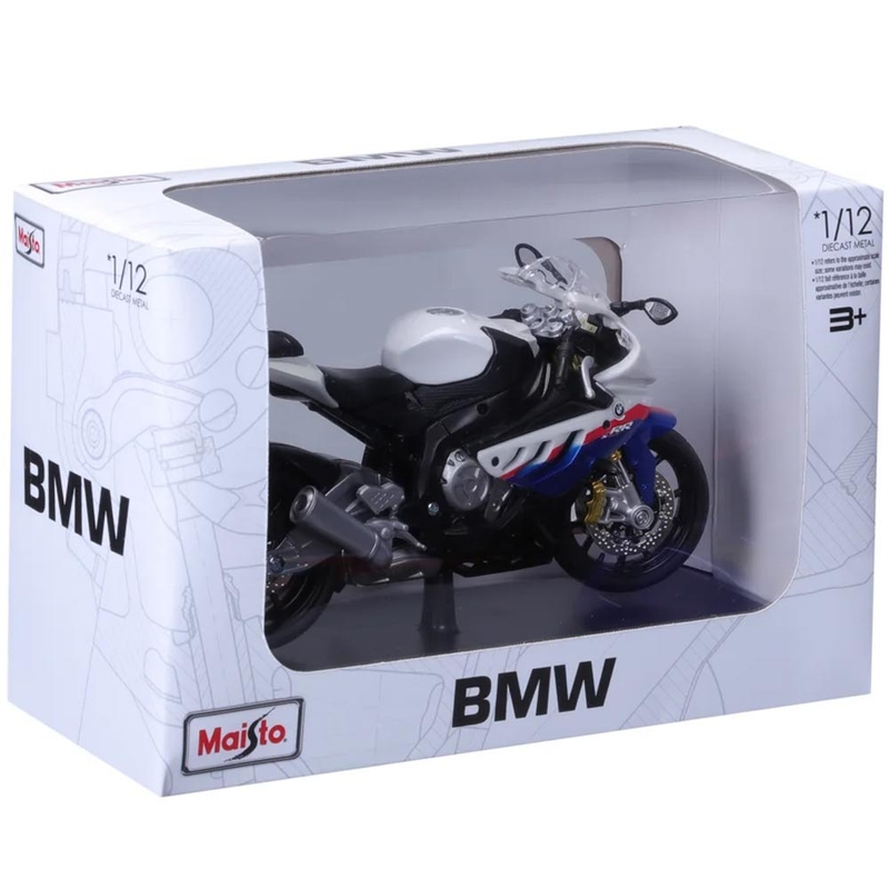 Maisto BMW S 1000 RR mootorratta mudel 1:12