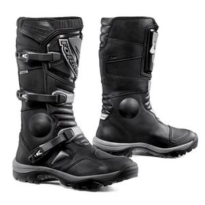 Mootorrattasaapad Forma Adventure DRY mustad 2 - II kvaliteet - II. kvaliteet