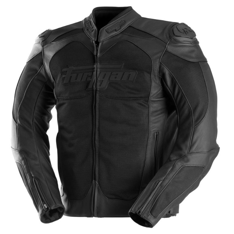 Furygan Speed Mesh 3 nahkmootorratta jope must - 2. kvaliteet - II. kvaliteet