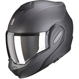 Scorpion EXO-TECH EVO Carbon ülespööratav kiiver, matt must - II kvaliteet - II. kvaliteet