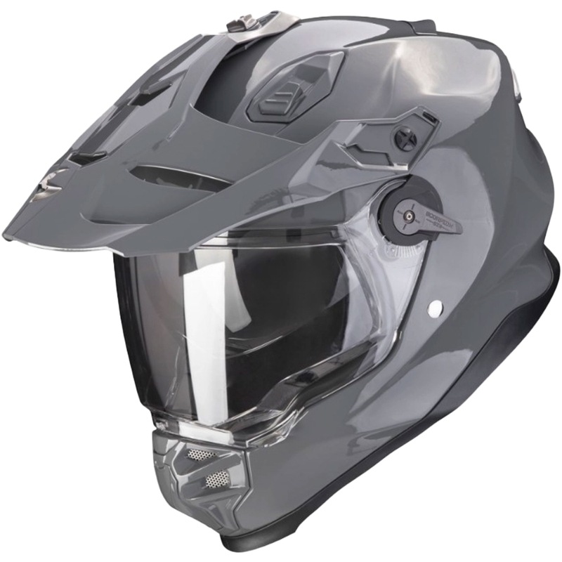 Enduro mootorratta kiiver SCORPION ADF-9000 AIR Solid tsemendihall - II. kvaliteet