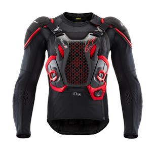 Airbag vest Alpinestars TECH-AIR®OFF-ROAD süsteem must-punane - II. kvaliteet