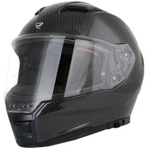 Täismaskiiver Street Racer Titan Carbon must 2 - II kvaliteet - II. kvaliteet