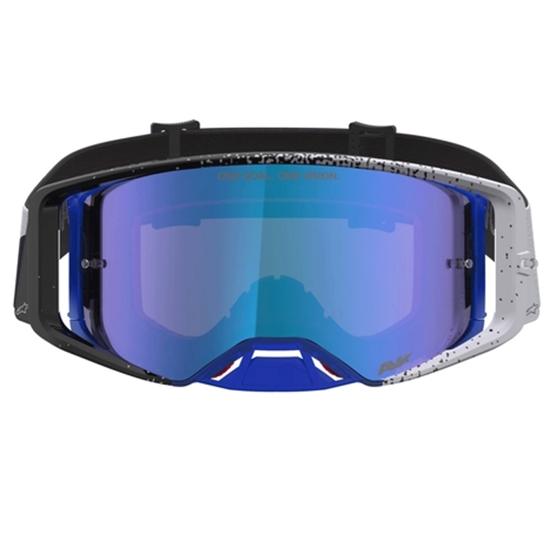Alpinestars Supertech Hiten motokrossiprillid must-sinine