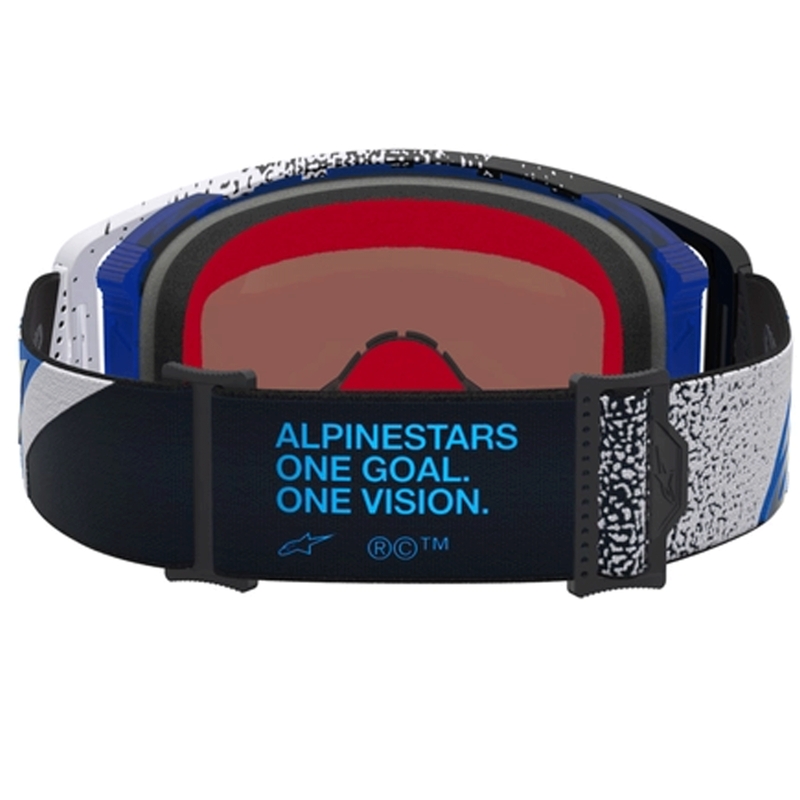 Alpinestars Supertech Hiten motokrossiprillid must-sinine