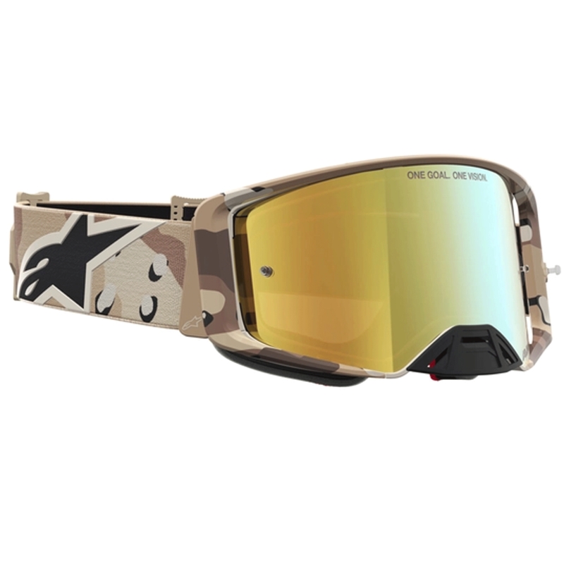 Alpinestars Supertech Lone liiva kamuflaažiga motokrossiprillid