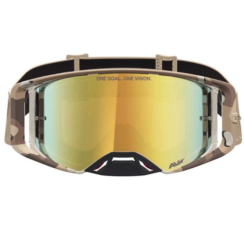 Alpinestars Supertech Lone liiva kamuflaažiga motokrossiprillid