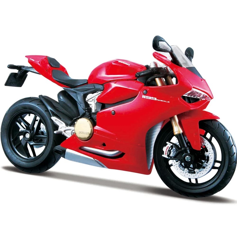 Maisto Ducati 1199 Panigale mootorratta mudel 1:12 punane