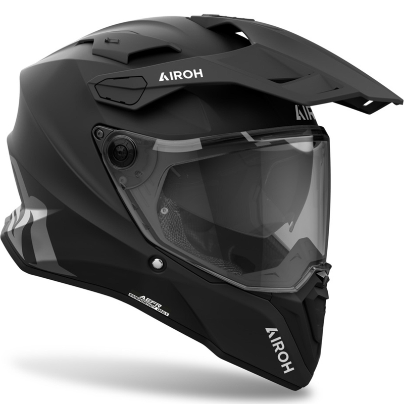 Enduro kiiver Airoh Commander 2 värviline matt must - II kvaliteet - II. kvaliteet