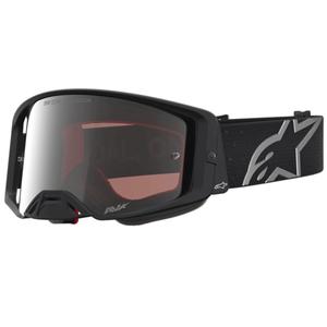 Alpinestars Supertech Vesta motokrossiprillid mattmust-hõbedased