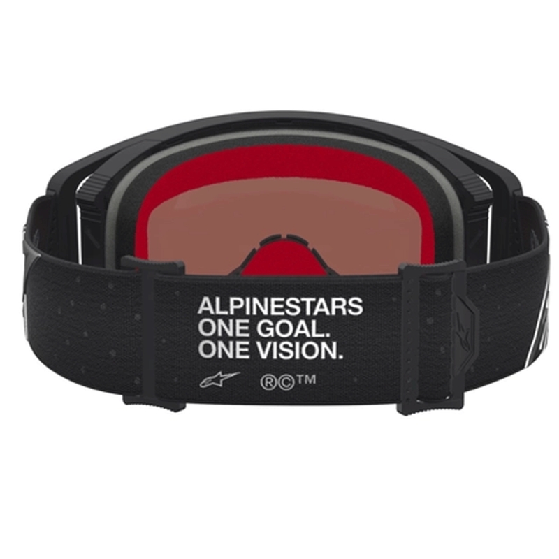 Alpinestars Supertech Vesta motokrossiprillid mattmust-hõbedased