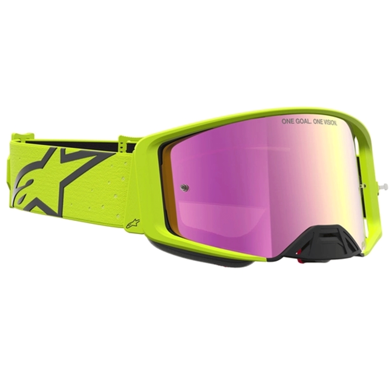 Alpinestars Supertech Vesta motokrossiprillid fluo-kollane-must
