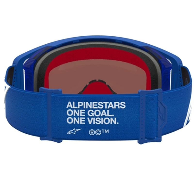 Alpinestars Supertech Vesta sini-valged motokrossiprillid