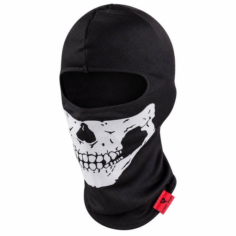Street Racer Skull kiivri kapuuts