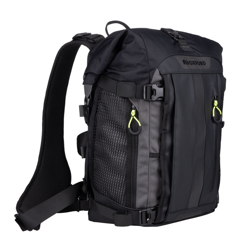 Mootorrattakott Oxford Atlas B-20 Advanced Backpack 20 l hall - II. kvaliteet