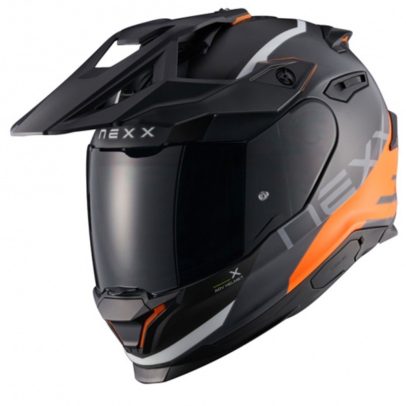 Enduro motokiiver NEXX Y.TRAVL Quest matt oranž - II. kvaliteet allahindlus