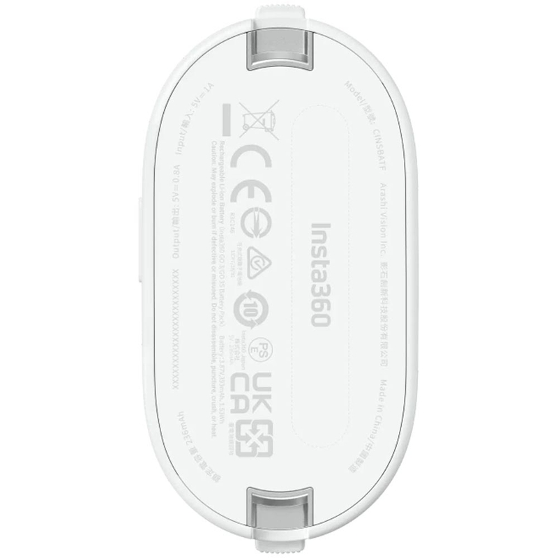 Insta360 akupakk GO 3/GO 3S jaoks, must