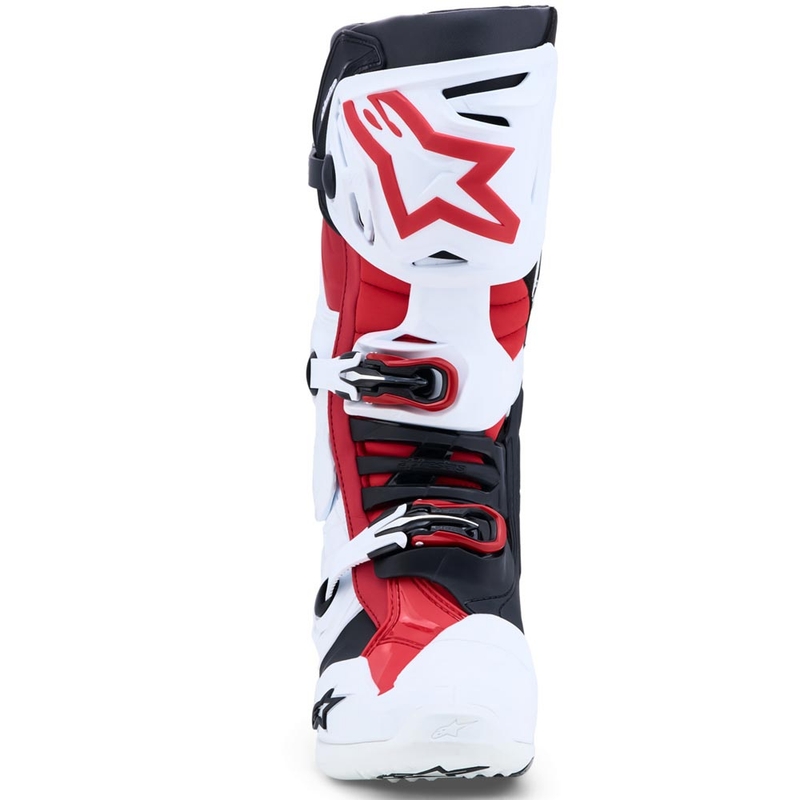 Alpinestars TECH 10 krossisaapad valge-must-punane