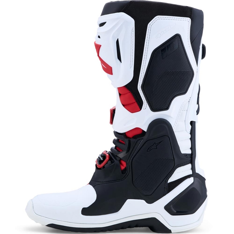 Alpinestars TECH 10 krossisaapad valge-must-punane