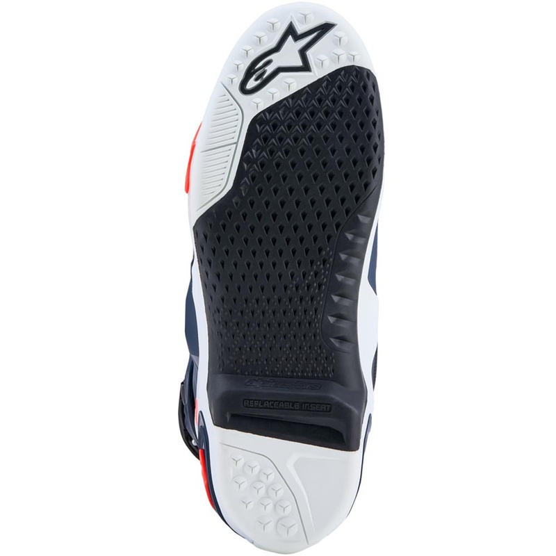 Alpinestars TECH 10 Superventileeritud krossisaapad tumesinine-valge-must-lilla