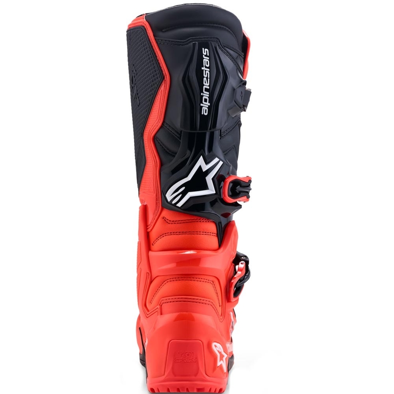 Alpinestars TECH 7 Enduro mootorratta saapad fluo puna-mustad