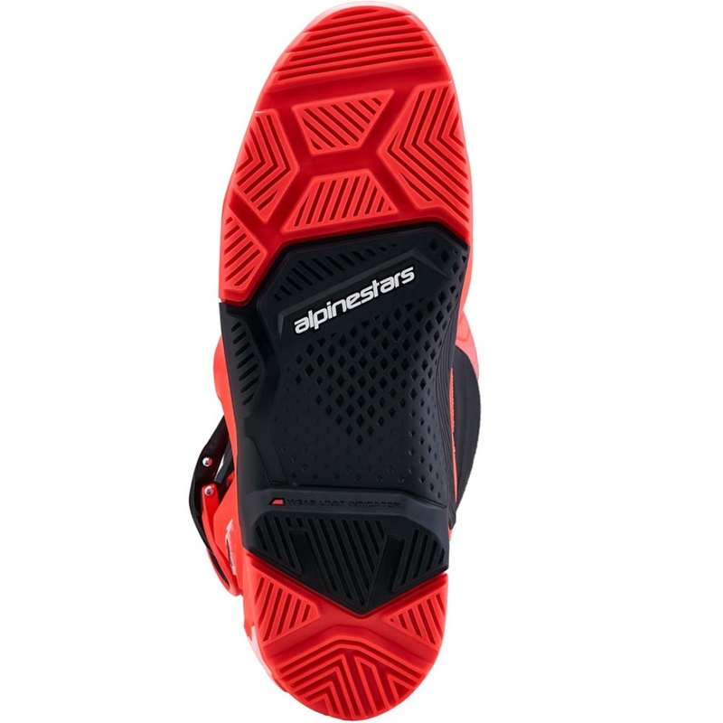 Alpinestars TECH 7 Enduro mootorratta saapad fluo puna-mustad