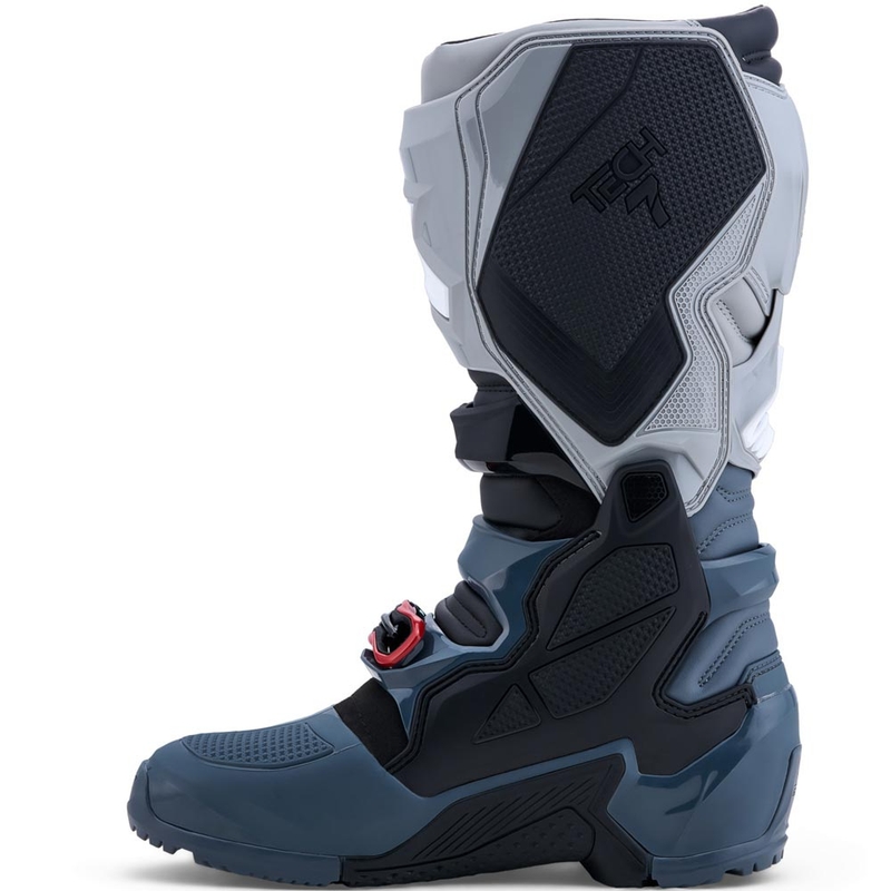 Alpinestars TECH 7 Enduro Drystar mootorrattasaapad tumehallid-helehallid-punased