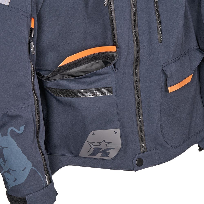 Motokrossi jope KINI Red Bull EXC 2.0 antratsiit-beež