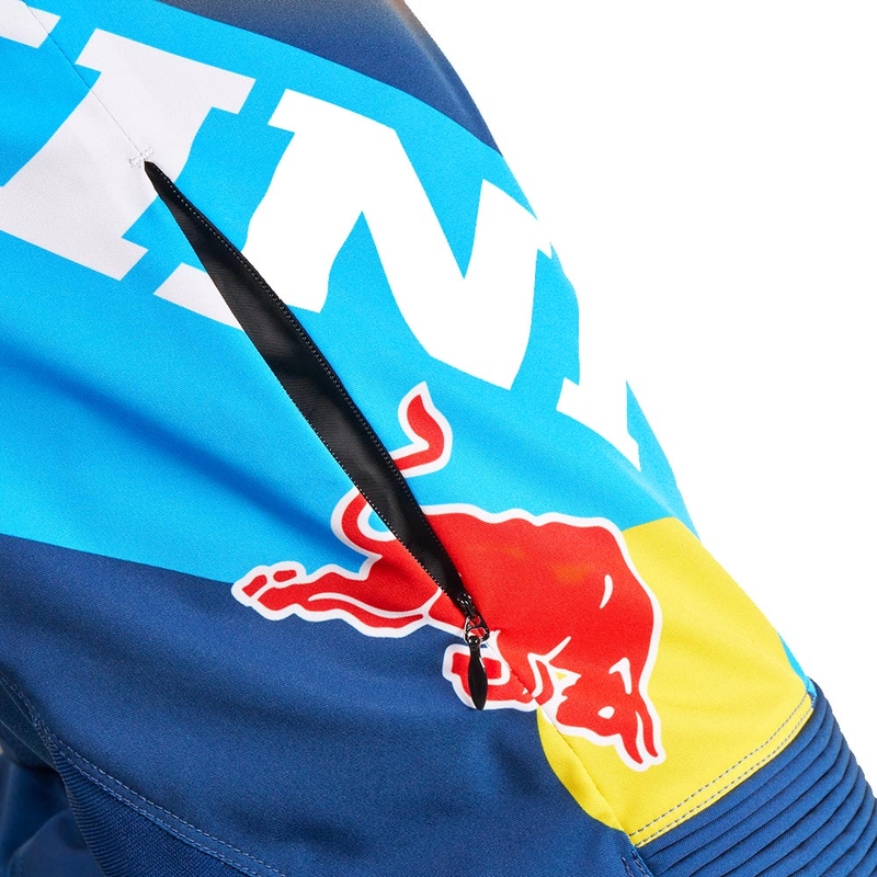 KINI Red Bull 1.0 Rallye motokrossipüksid sini-oranžid