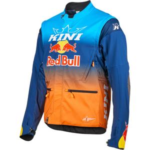 Motokrossi jope KINI Red Bull 1.0 Rallye sinine-oranž
