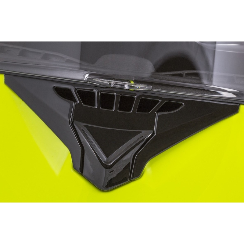 Vyklápěcí přilba na motorku Cassida Compress 2.0 Refraction černo-fluo žlutá