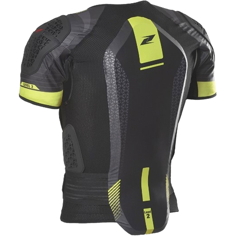 Zandona Netcube Vest Pro X8 must-fluo kollane 180-189 cm