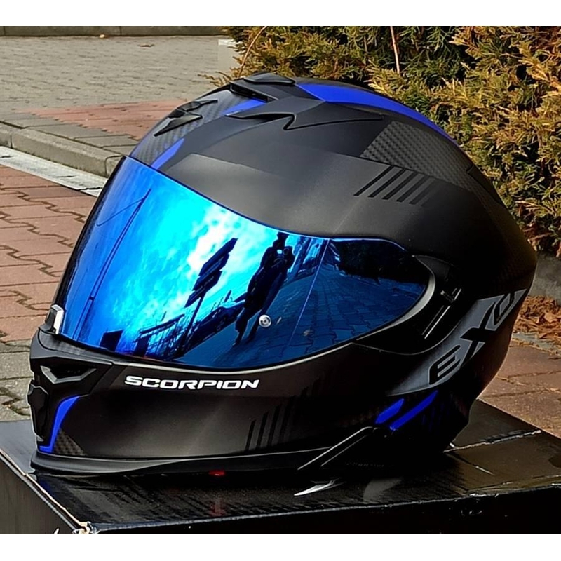 Sinine iriidiumi visiir Scorpion EXO-1400/R1/520 AIR/391 Maxvision KDF16-1