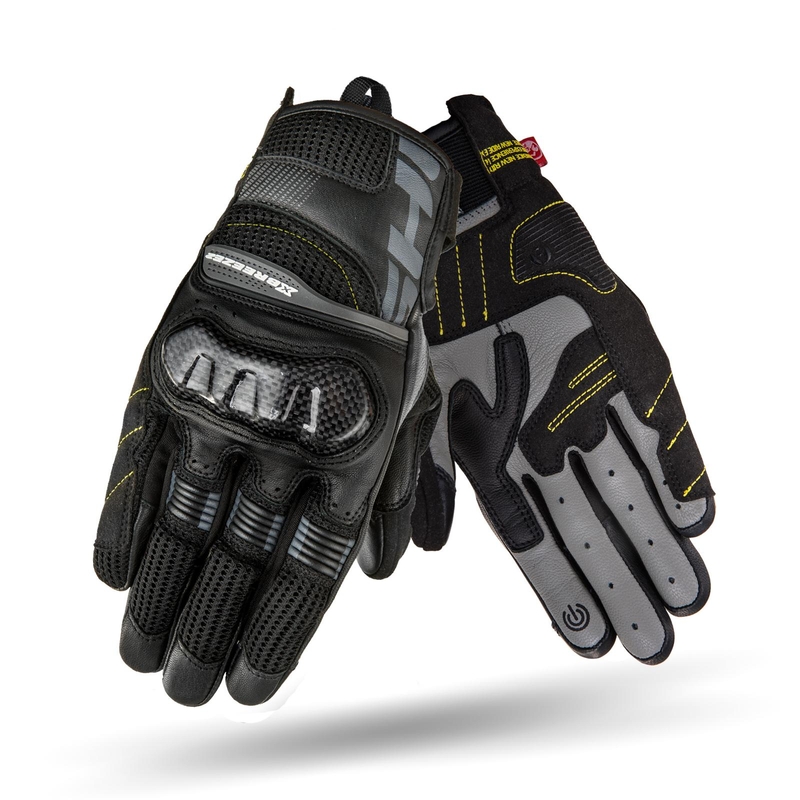 Shima X-Breeze 2 mootorratta kindad mustad