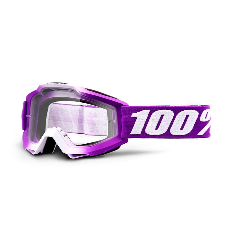 Dětské motokrosové brýle 100% Accuri Framboise (čiré plexi)